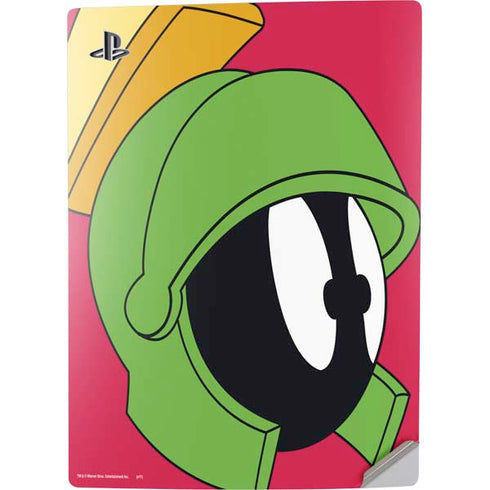 Looney Tunes Marvin The Martian Zoomed In PS5 Digital Edition Console Skin