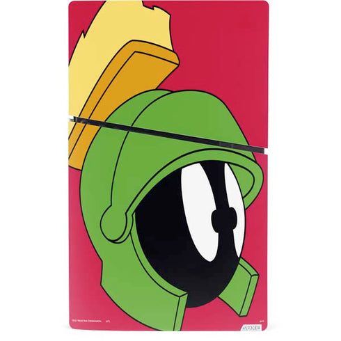 Looney Tunes Marvin The Martian Zoomed In PS5 Slim Digital Edition Bundle Skin