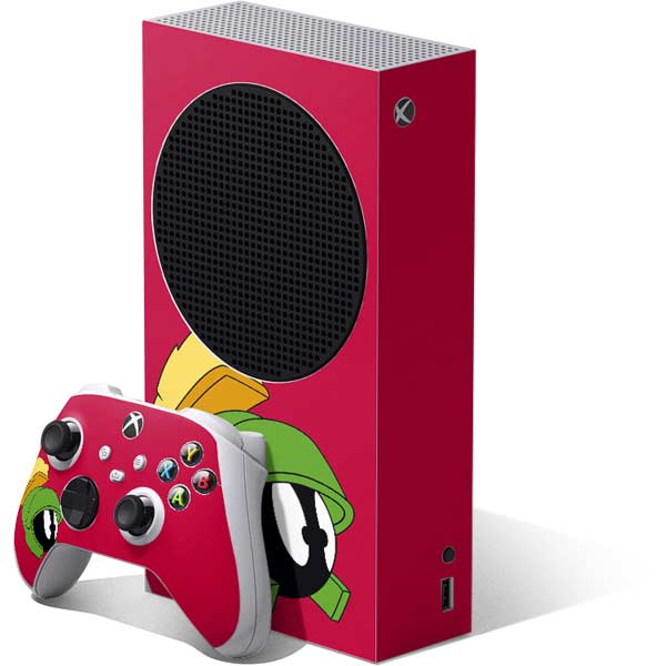 Xbox Series S Skins Looney Tunes Marvin The Martian Zoomed In Design