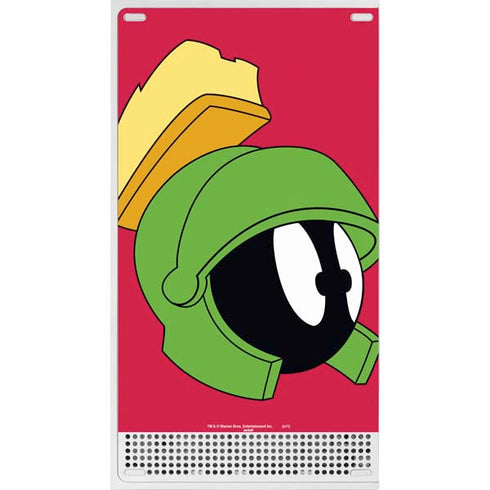 Looney Tunes Marvin The Martian Zoomed In Xbox Series S Console Skin