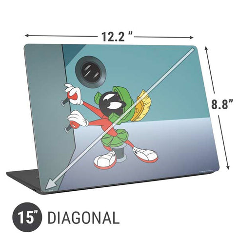 Looney Tunes Marvin Universal Laptop 15in (12.2 x 8.8in) Skin