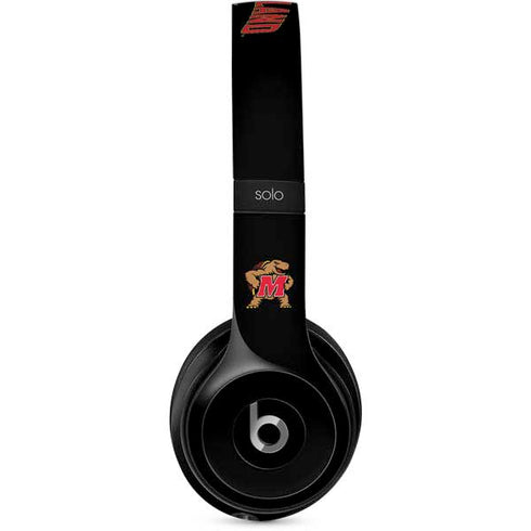 University of Maryland Collegiate Text Beats Solo 2 Wired Skin