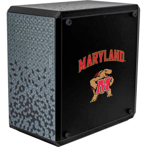 University of Maryland Collegiate Text Cooler Master MasterBox Q300L Mini Tower Skin