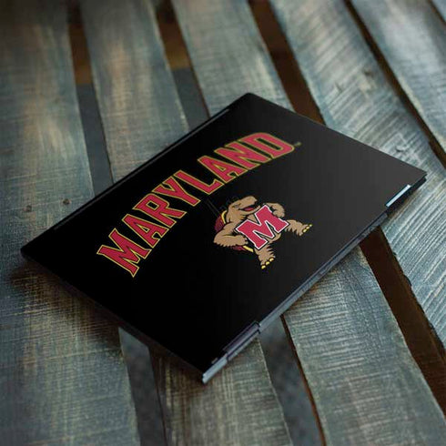 University of Maryland Collegiate Text HP Envy Skin