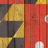 Maryland Flag Dark Wood Nintendo 2DS XL (2017) Skin
