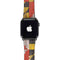 Maryland Flag Dark Wood Apple Watch Band 38-40mm