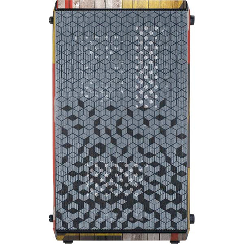 Maryland Flag Dark Wood Cooler Master MasterBox Q300L Mini Tower Skin