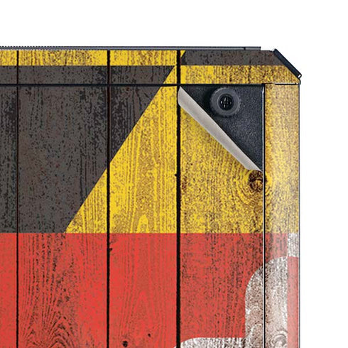 Maryland Flag Dark Wood Cooler Master MasterBox Q300L Mini Tower Skin