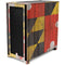 Maryland Flag Dark Wood Corsair 4000D Tempered Glass Mid-Tower ATX Case Skin