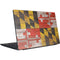Maryland Flag Dark Wood Dell Vostro Skin