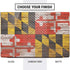Maryland Flag Dark Wood Dell Vostro Skin