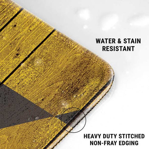 Maryland Flag Dark Wood Gaming Mouse Pad