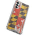 Maryland Flag Dark Wood Galaxy A14 5G Clear Case