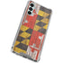 Maryland Flag Dark Wood Galaxy A15 5G Clear Case