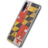 Maryland Flag Dark Wood Galaxy A50 Clear Case