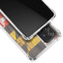 Maryland Flag Dark Wood Galaxy A52 5G Clear Case