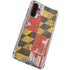 Maryland Flag Dark Wood Galaxy A54 5G Clear Case