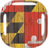 Maryland Flag Dark Wood Galaxy Buds Live Skin