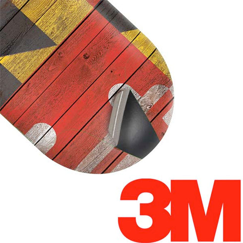 Maryland Flag Dark Wood Galaxy Buds Skin