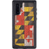 Maryland Flag Dark Wood Galaxy Note 10 Waterproof Case