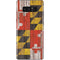 Maryland Flag Dark Wood Galaxy Note 8 Skin
