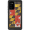 Maryland Flag Dark Wood Galaxy Note20 5G Waterproof Case