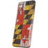 Maryland Flag Dark Wood Galaxy S20 Skin