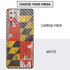 Maryland Flag Dark Wood Galaxy S20 Skin
