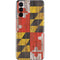Maryland Flag Dark Wood Galaxy S21 5G Skin