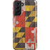 Maryland Flag Dark Wood Galaxy S21 FE Pro Case