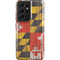 Maryland Flag Dark Wood Galaxy S21 Ultra 5G Pro Case