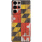 Maryland Flag Dark Wood Galaxy S21 Ultra 5G Skin