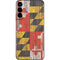 Maryland Flag Dark Wood Galaxy S22 Plus Skin