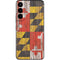 Maryland Flag Dark Wood Galaxy S22 Skin