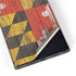 Maryland Flag Dark Wood Galaxy S22 Ultra Skin