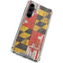 Maryland Flag Dark Wood Galaxy S23 FE Clear Case