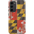 Maryland Flag Dark Wood Galaxy S23 Plus Pro Case