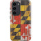 Maryland Flag Dark Wood Galaxy S23 Pro Case
