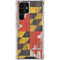 Maryland Flag Dark Wood Galaxy S24 Ultra Clear Case
