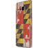 Maryland Flag Dark Wood Galaxy S8 Skin