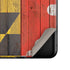 Maryland Flag Dark Wood Galaxy Z Flip Skin