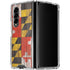 Maryland Flag Dark Wood Galaxy Z Fold4 5G Clear Case