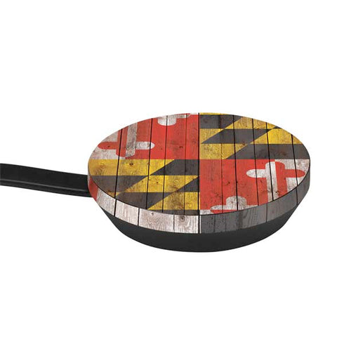 Maryland Flag Dark Wood Google Stadia Controller Skin