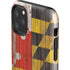 Maryland Flag Dark Wood iPhone 11 Pro Max Impact Case
