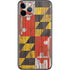 Maryland Flag Dark Wood iPhone 11 Pro Skin