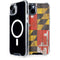 Maryland Flag Dark Wood iPhone 14 Plus MagSafe Case