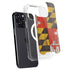 Maryland Flag Dark Wood iPhone 15 Pro Max MagSafe Case