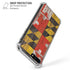 Maryland Flag Dark Wood iPhone 7/8 Plus Clear Case