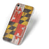 Maryland Flag Dark Wood iPhone 7 Skin