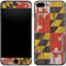 Maryland Flag Dark Wood iPhone 8 Plus Skin